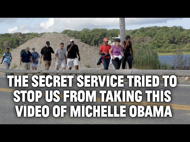 Vocativ just had an Unscripted Moment with Michelle Obama and the Secret Service