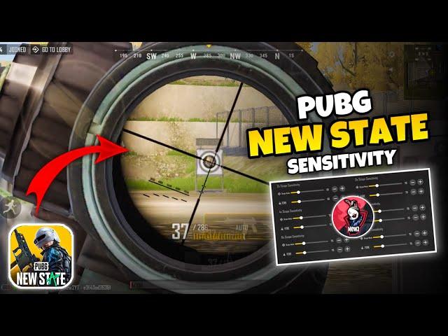 PUBG NEW STATE ZERO RECOIL SENSITIVITYFOR GYRO & NON GYRO PLAYERS.