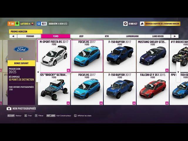 FORZA HORIZON 5 - ALL CARS LIST 2024 + ALL DLC! [4K]