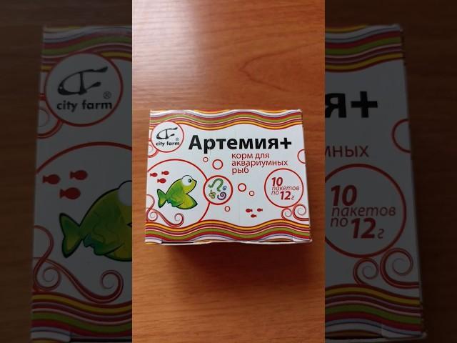 Рачки Артемии. Живой корм для рыб.