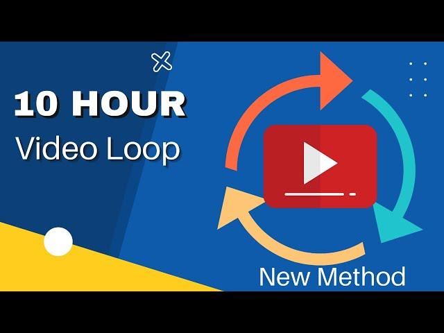 How to Make a 10 Hour Loop of any Video Free Super Easy Method