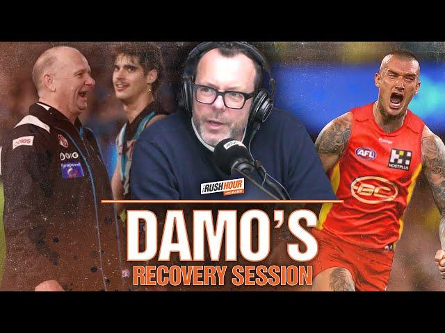 Damo's Recovery | Hinkley vs Hawks, Dusty to Gold Coast & Clutch Daniher | Rush Hour with JB & Billy