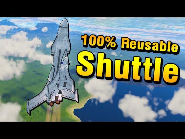 KSP: The ULTIMATE Space Shuttle - 100% Reusable!