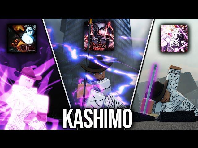 Unlocking KASHIMO or The Lighting God In Different Roblox Anime Games