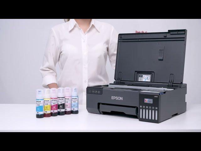 Шестицветный фотопринтер Epson EcoTank L8050