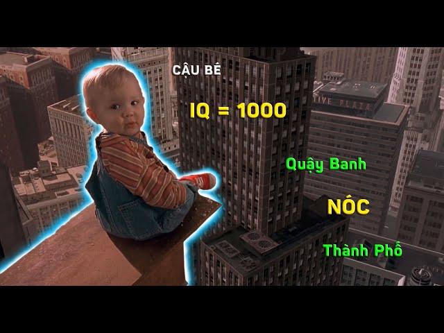 Cậu bé IQ 1000 Quậy Banh Nóc Thành Phố review phim một ngày của bé