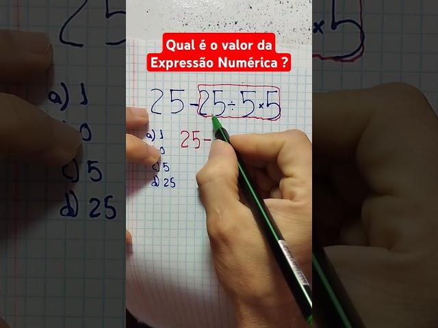 Expressão Numérica #edutuber #matemática #professordematematica #mathproblem #amomatematica