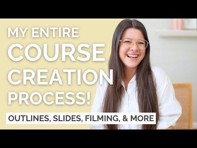 5 Steps to Create an Online Course for Beginners (Course Creation Process)