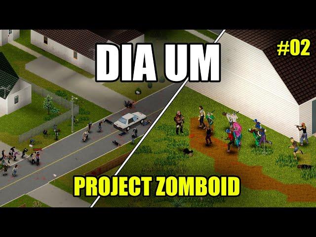 A luta pela sobrevivência continua no início do apocalipse no Project Zomboid!