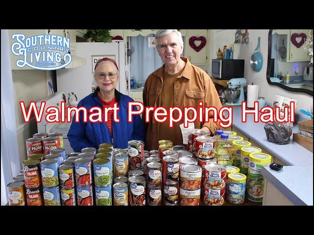 Walmart Prepping Haul