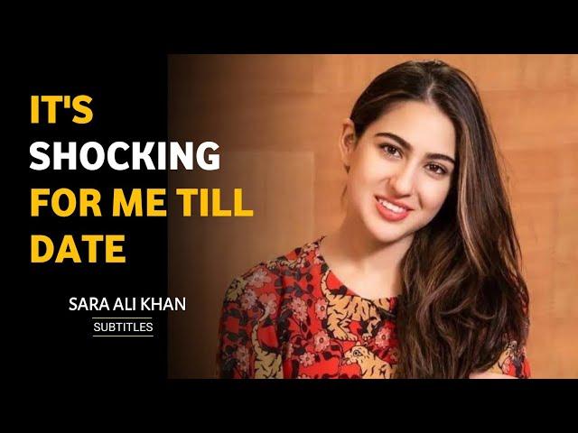 "I am like What's going on" - Sara Ali Khan | English Speech with English Subtitles