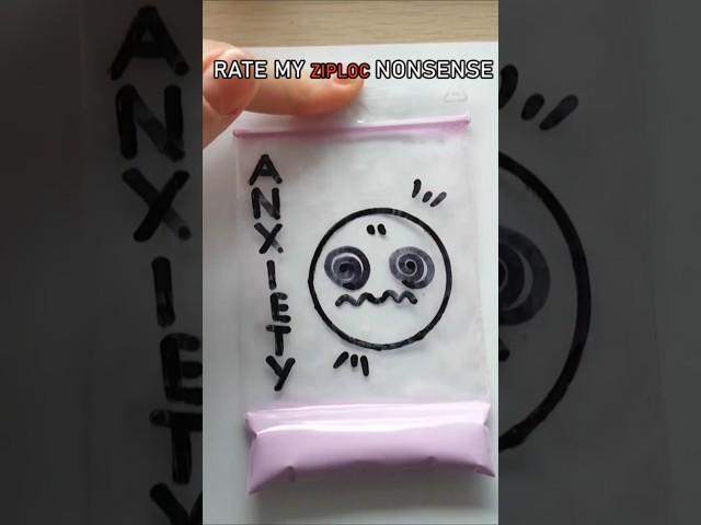 No.5!!! BEST imo #slime #art #drawing #passobemsolto #tricks #ziplockbag