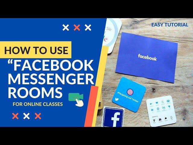 HOW TO USE FACEBOOK MESSENGER ROOMS FOR ONLINE CLASSES | Create a Room on Mobile Phone - Easy Guide