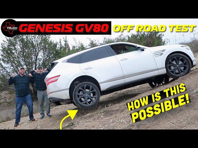 Is The STUNNING 2024 Genesis GV80 3.5T AWD  Good Off Road? - TTC Hill Test