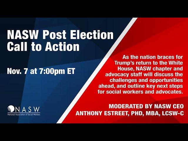 NASW Post Election Call to Action