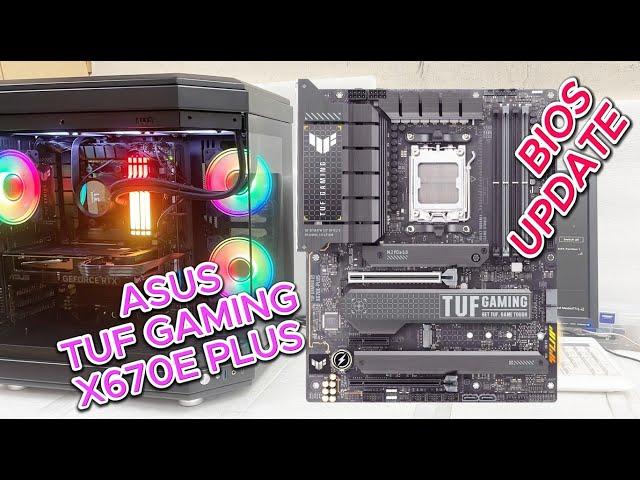 ASUS TUF GAMING X670E-PLUS BIOS Update Tutorial | Easy Step-by-Step Guide ASUS BIOS