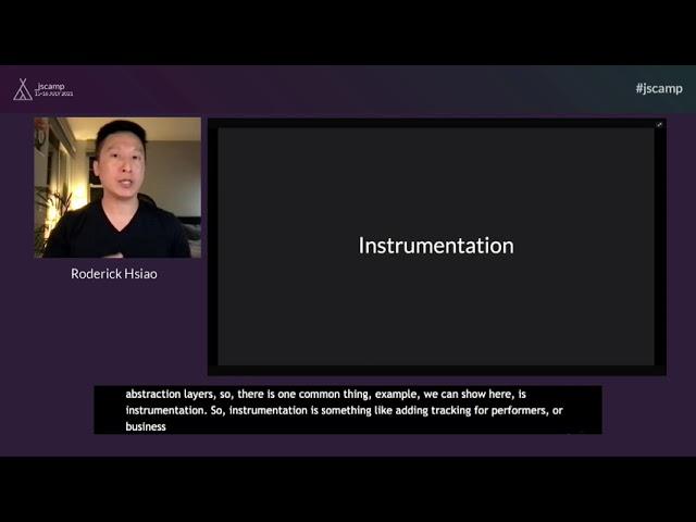 Building Large-Scale Web Apps by Roderick Hsiao | JSCAMP 2021