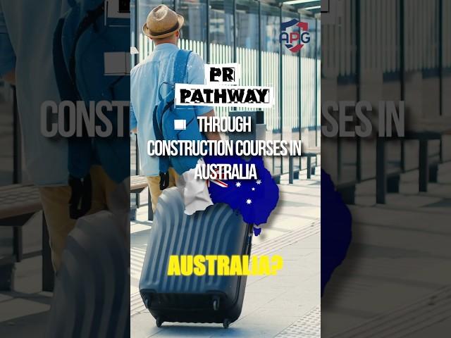 PR Pathway Through Construction Course #FutureInConstruction #PRPathway #Australia #SkilledMigration