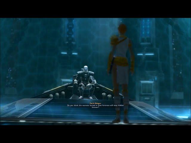 Jedi Consular Talks With Prisoner Malgus (SWTOR- Digging Deeper)