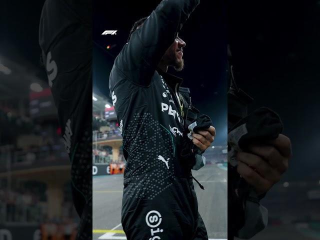 Lewis Hamilton's Emotional Mercedes Farewell 
