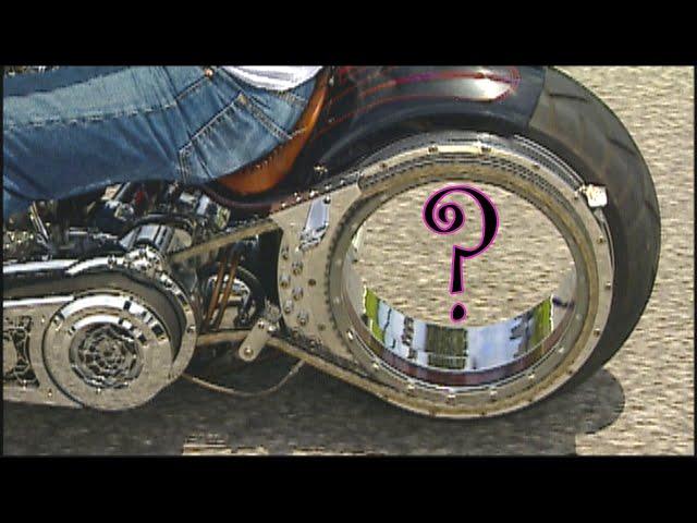 Hubless Wheel Motorcycle by Billy Lane