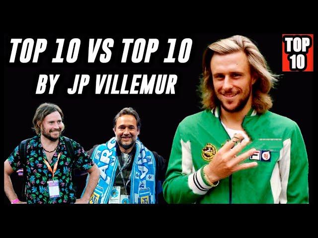 Top 10 vs Top 10 de BATennis  - Amuy y Villemur #tenis #top10 #ranking