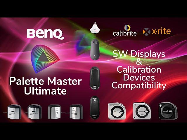 BenQ Palette Master Ultimate Compatible Displays & Calibration Devices