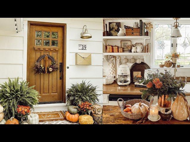 Cozy Fall Home Tour with Vintage Finds!