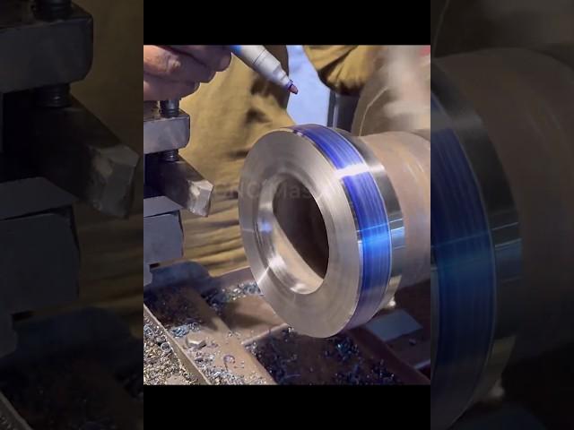 Incredible Repair: Broken Excavator Wheel Hub Turn Brand New! #mechanic #restoration