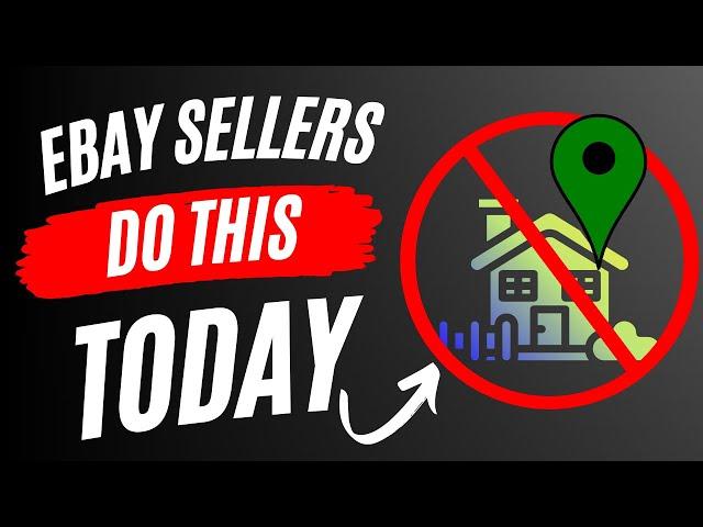 Is Your Home Your Primary eBay Address? Do THIS Right Now!