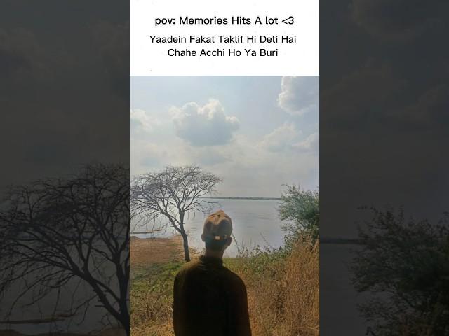 "Kabhi kabhi yaadein sirf ek dard ban jaati hain...#Yaadein #poetry #sadvibes #loneliness #sad