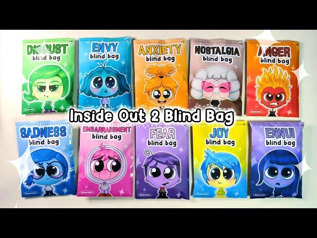 [Paper diy] INSIDE OUT 2 Blind Bags unboxing! | ASMR | momonee