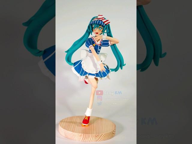 Mesmerizer  Hatsune Miku - Making Clay Art Doll Figure