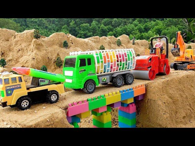 Construction Vehicles Bridge Build Toys | BIBO STUDIO