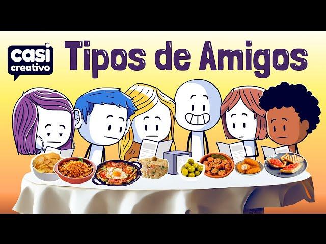 Tipos de Amigos en Restaurantes | Casi Creativo