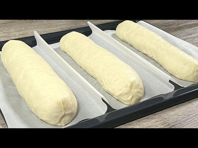 French baguette: Everyone who bakes bread at home should know this secret️ A wonderful recipe