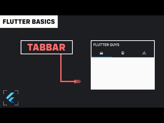 Flutter Tutorial - TabBar in Flutter