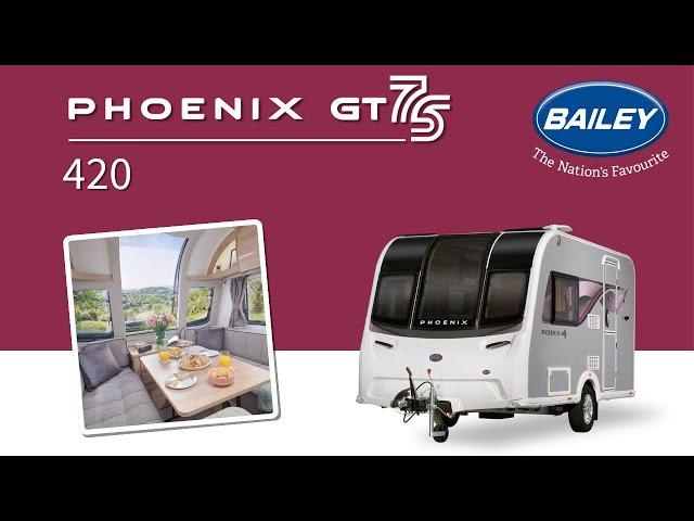 Caravan tour: Bailey Phoenix GT75 420 (2025)