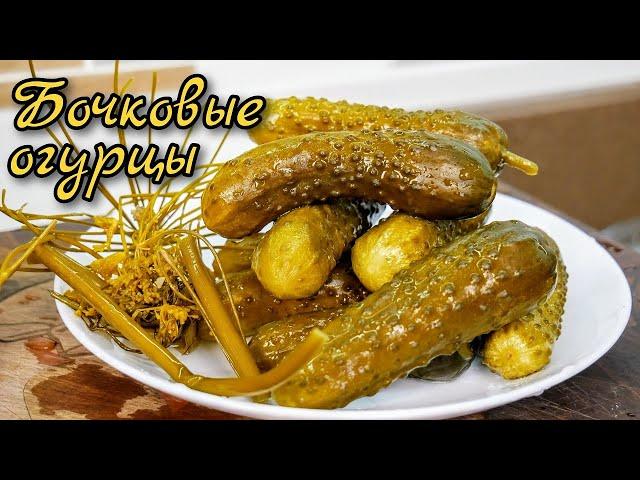 Самый ПРОСТОЙ РЕЦЕПТ. Бочковые ОГУРЦЫ на зиму, цыганка готовит.