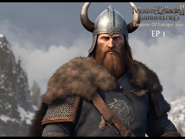 A LONE VIKING - Europe 1100 Mod - Mount & Blade 2: Bannerlord! - Part 1