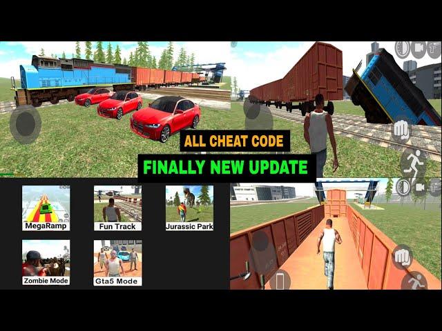 finally new update | Bmw + new train + gta 5 mod | all new cheat code | indian bike driving 3d