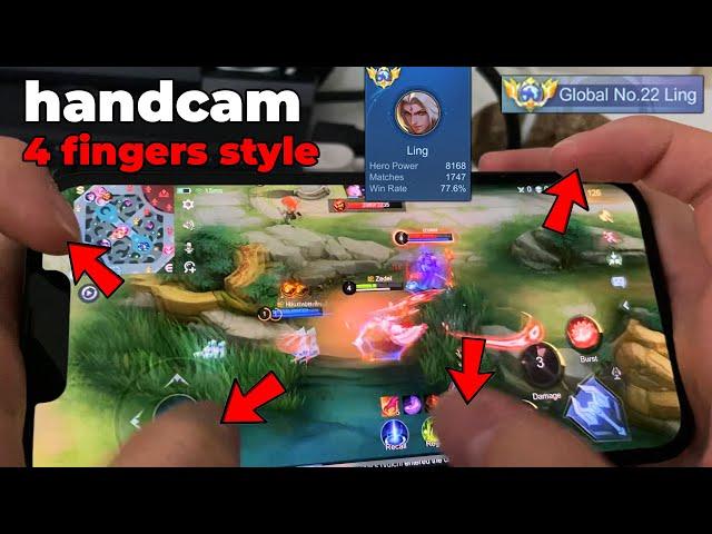 4 FINGERS STYLE HANDCAM REVEAL (tutorial)