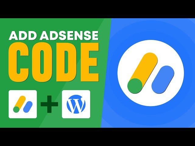 How To Add Adsense Code To Wordpress (2024) Tutorial For Beginners