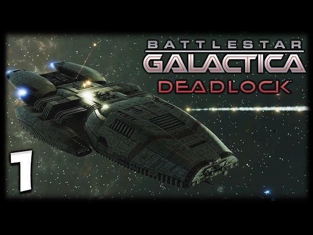 THE FIRST CYLON WAR! Battlestar Galactica Deadlock Gameplay #1