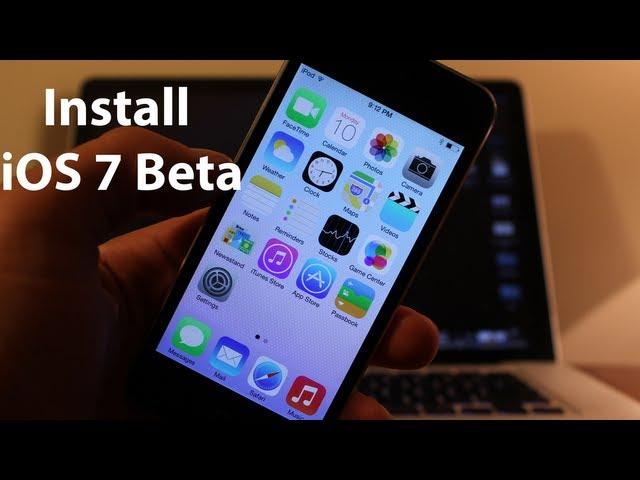 Install iOS 7 Beta - iOS 7 Boot & Walkthrough