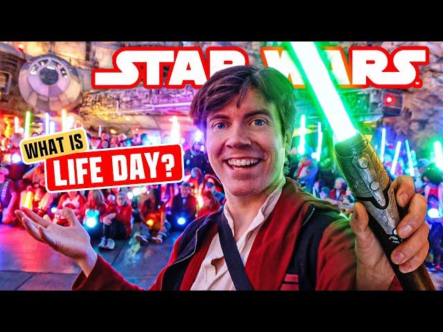 STAR WARS LIFE DAY is the Best Holiday at Disneyland! | Galaxy's Edge Food, Drinks, & Merch Updates