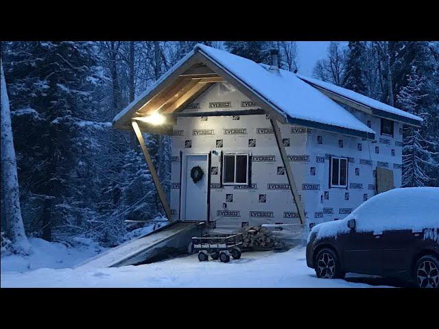 One Man Builds Off Grid Cabin In Alaska