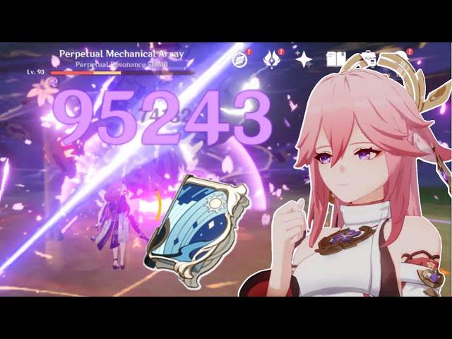 Quick Showcase Lv90 C0 Yae Miko + Widsith R5 [Genshin Impact]