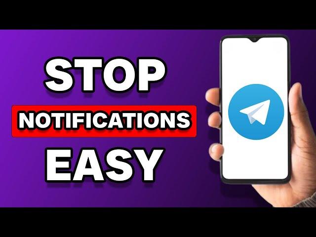 How To Stop Telegram Notifications On Screen