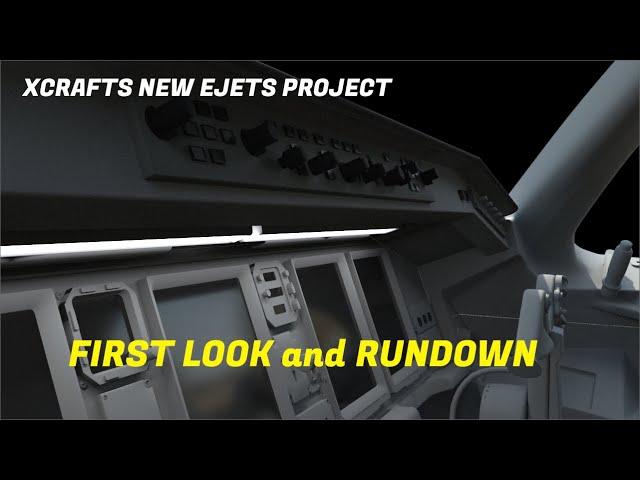 X-Crafts Just Announced Upcoming E-Jets For X Plane 11 | FIRST LOOK + Rundown